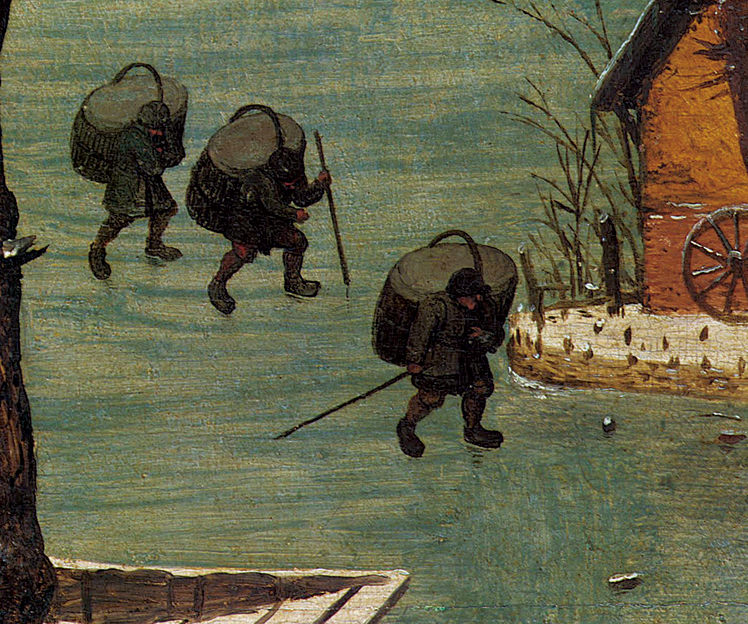  彼得·勃鲁盖尔 Bruegel Pieter—— 伯利恒的户口调查 局部 (2)